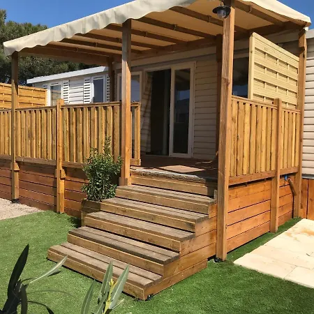 Mobil Home Camping Mar Estang Bord De Plage Canet-en-Roussillon Exterior foto